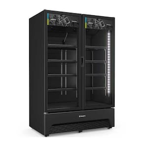 Expositor Vertical Multiuso 2 Portas 1257 Litros VBM3AH All Black 220V - Metalfrio