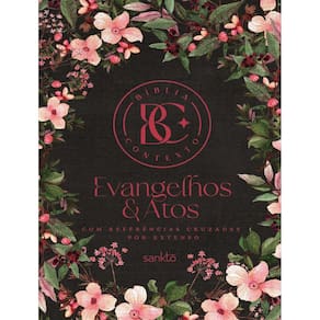 Biblia Contexto - Evangelhos E Atos - Floral