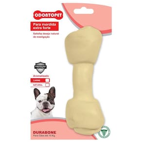 Brinquedo Mordedor de cachorro super resistente Nylon Osso para mordida extra forte Dura Big Bone Odontopet