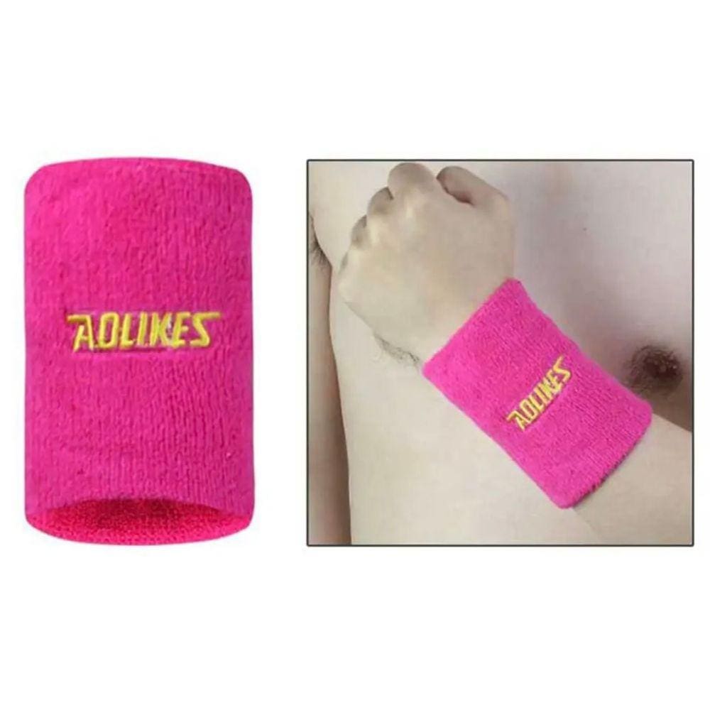 Munhequeira Aolikes Rosa Pink 11 CM