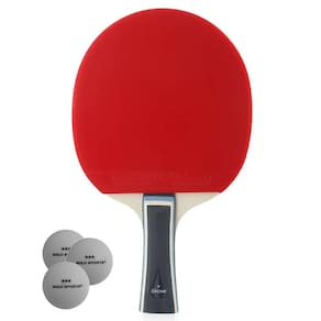 Kit de Tênis de Mesa Boli -1 Raq 1 Star + bolsa e 3 bolas Gold Sports