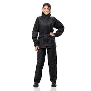 Capa de Chuva Pantaneiro Luxo Feminina Tamanho M Preta - 1900M