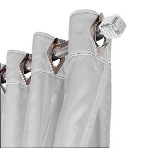 Cortina Para Quarto E Sala Blecaute Ana 4,80 X 2,40 Branco