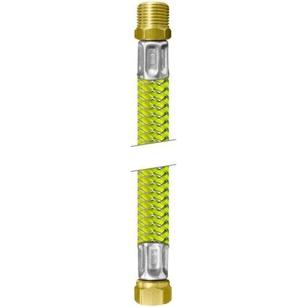 Flexível Para Gás 1/2” Macho X 1/2” Fêmea - 1 m