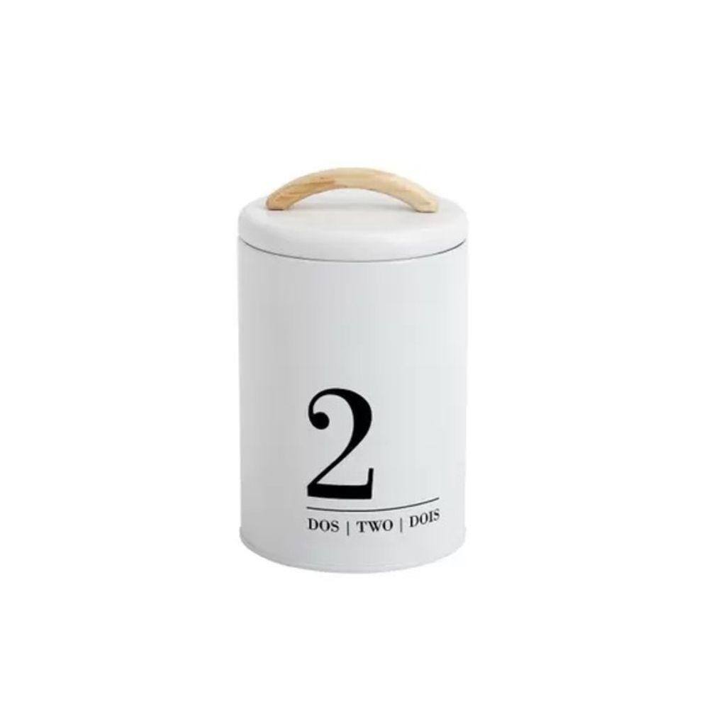 Lata Porta Condimentos Em Aço Carbono Metalla N2 1,3L Yoi Br