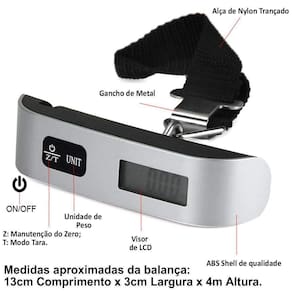 Balança Digital De Uso Domestico Capacidade Até 50KG