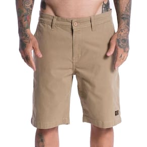 Bermuda RVCA Weekend Chino SM24 Masculina Caqui