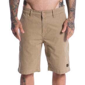Bermuda RVCA Weekend Chino SM24 Masculina Caqui