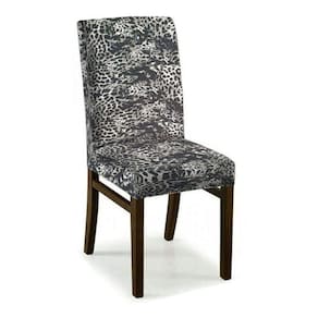 08 Capas Cadeira Jantar Malha Gel Com Elástico - Estampa 04