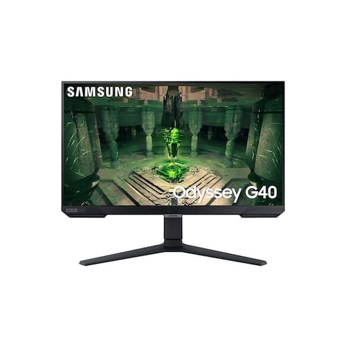 Monitor Gamer Samsung Odyssey G40 25" FHD, Tela Plana, 240Hz, 1ms, HDMI, FreeSync Premium, G-Sync