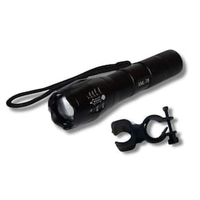 Lanterna Tatica T6 Zoom Ajustavel Led Ultra Forte 5 Modos Pesca Camping Acampamento Atividade Noturna - Starfer