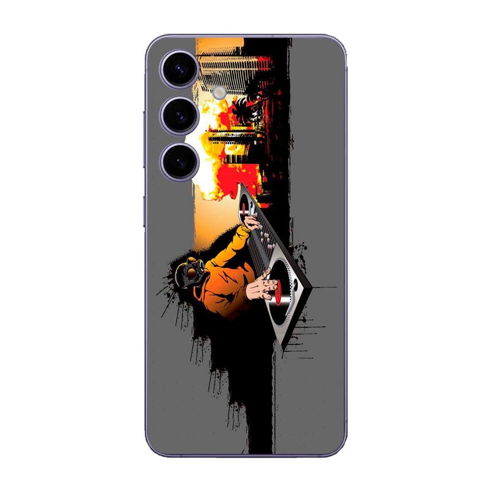 Capa Adesivo Skin264 Verso Para Galaxy S24 (SM-S921B)