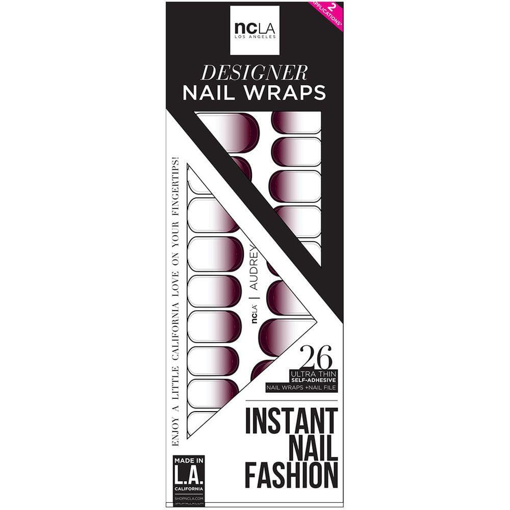 Envoltórios para unhas, designer da NCLA, Audrey