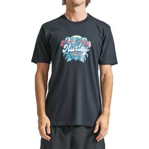 Camiseta Hurley Garden SM24 Masculina Preto