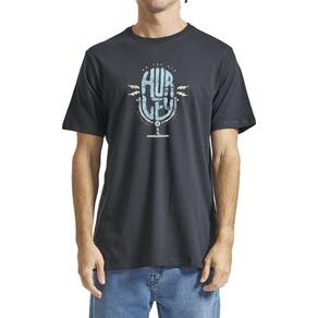 Camiseta Hurley Voices SM24 Masculina Preto