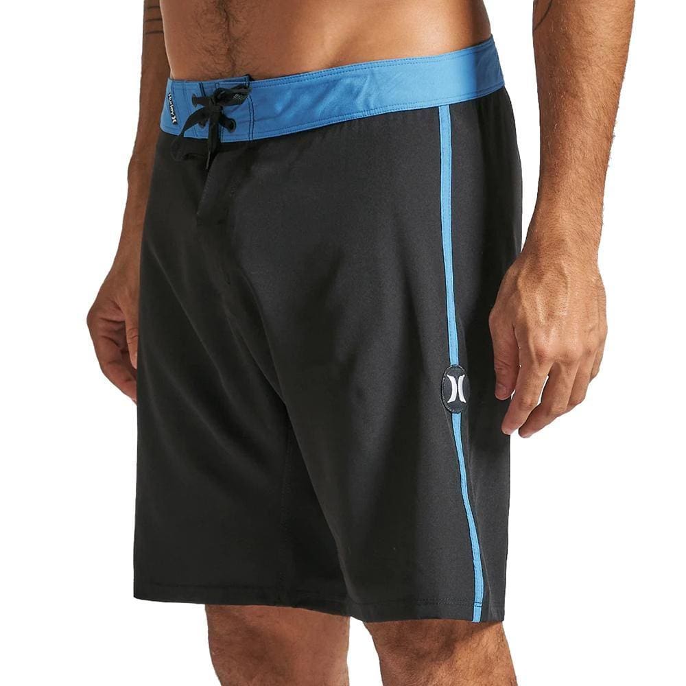 Bermuda Hurley Block 18" Masculina SM24 Preto