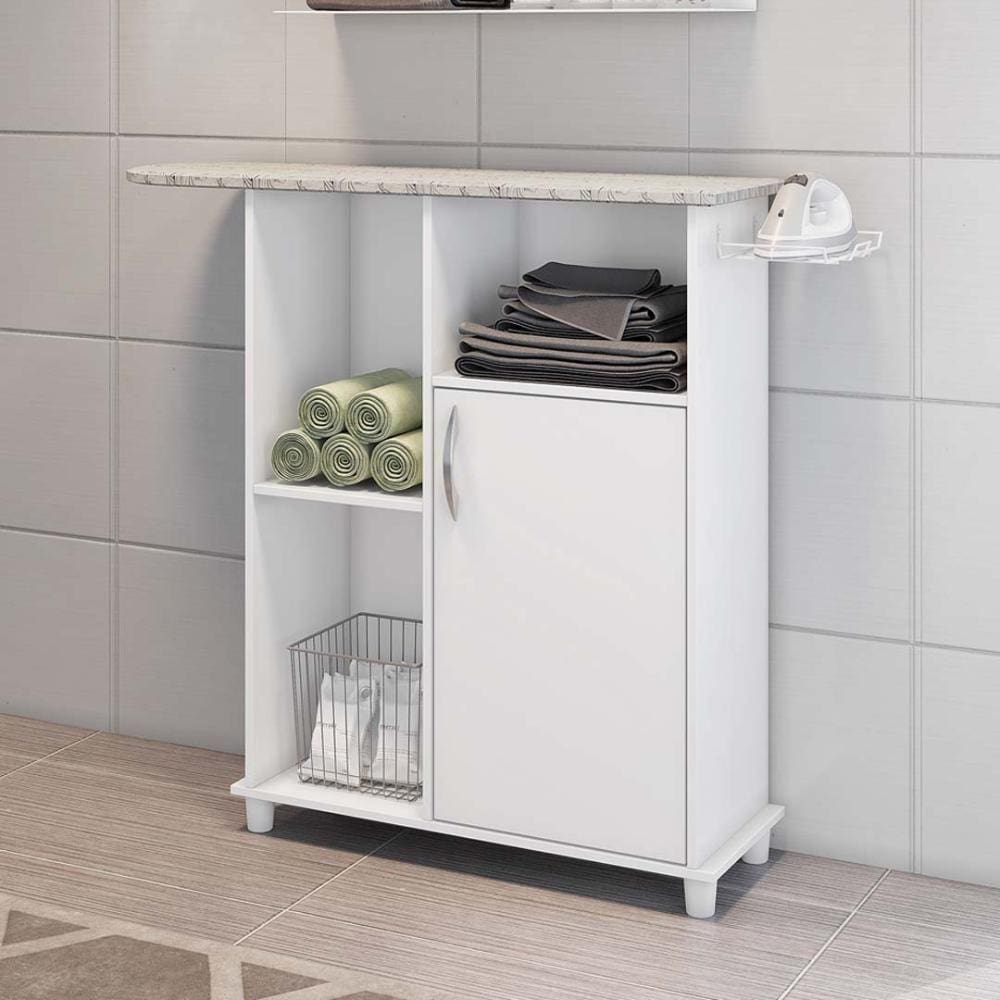 Tábua de Passar Roupa 1 Porta Itália Notável Branco