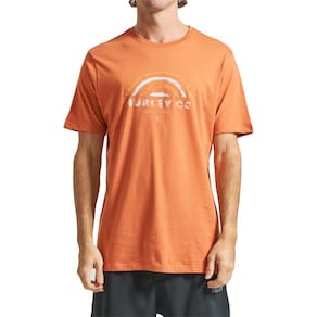 Camiseta Hurley Aqua SM24 Masculina Vermelho