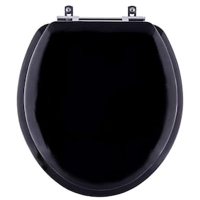 Assento Sanitário Almofadado Dalia Preto para vaso Fiori