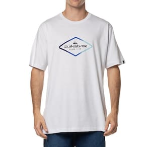 Camiseta Quiksilver Omni Lock New Wave WT24 Masculina Branco