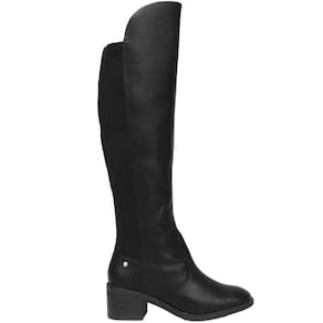 Bota Feminina Casual Maleável Salto Médio Over The Knee Ramarim 2359131