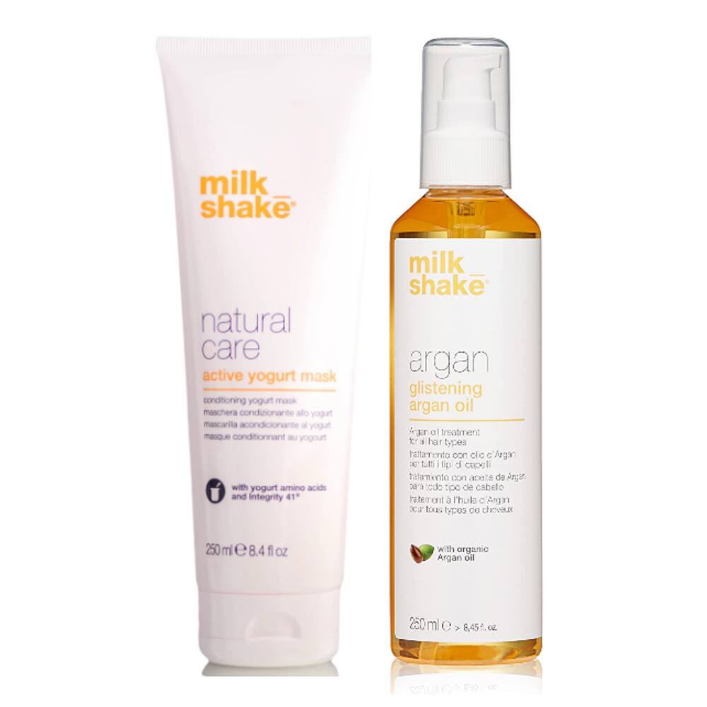 Máscara capilar Milkshake Active Yogurt com óleo de argan 250mL