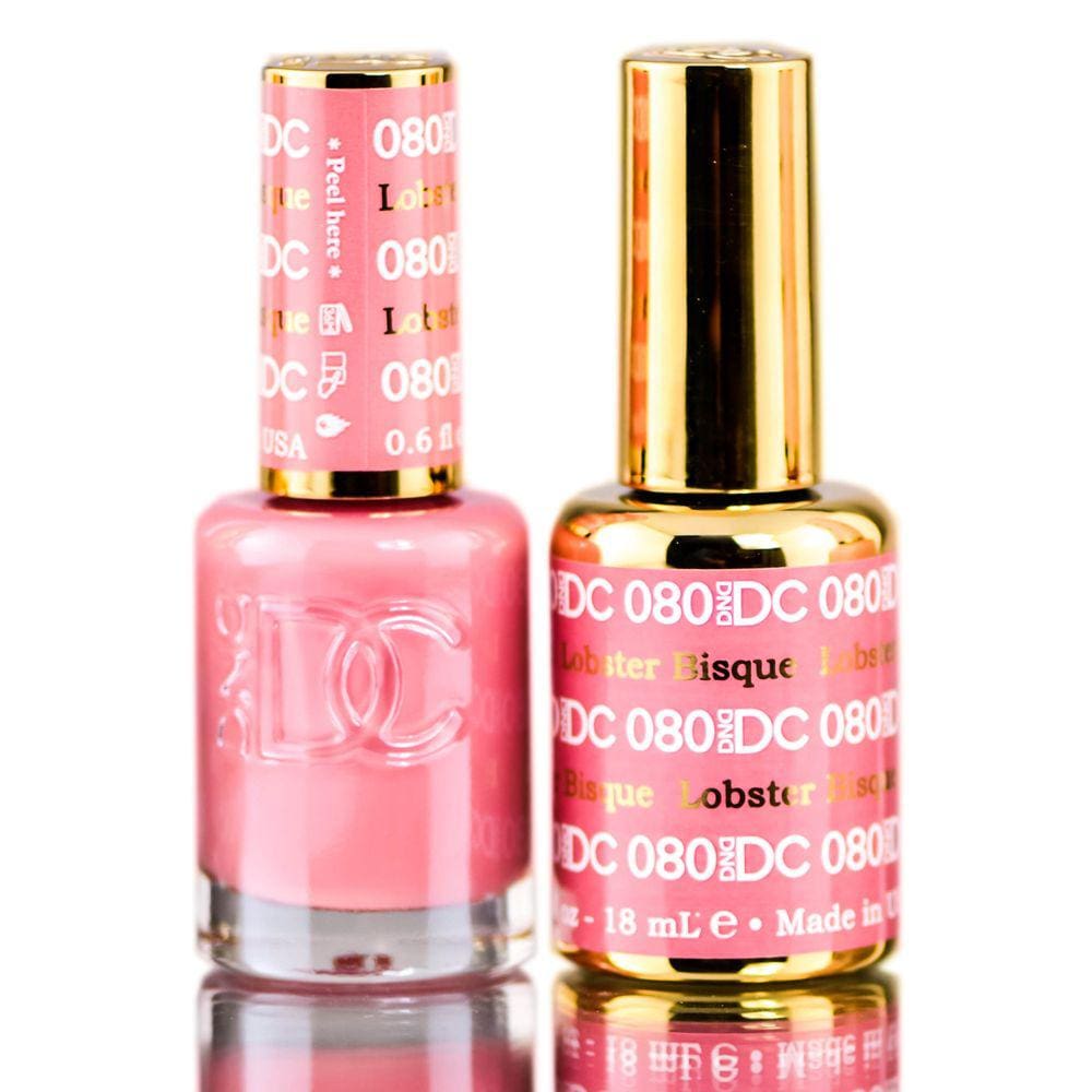 Verniz em gel Duo DND DC Rosks Lobster Bisque 080 15mL