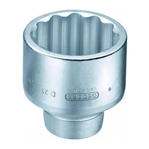 Soquete Estriado Curto 2.3/8" Encaixe de 1" - Gedore 018062
