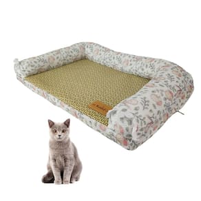 Cama Arranhador Gato Felino Pet Almofada Esteira Resistente Macia Espaçoso Animal de Estimaçao