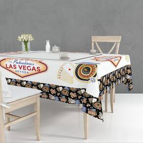 Toalha Mesa 4 Lugares 1,20 X 1,50 Las Vegas