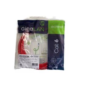 Patch Cord Furukawa Gigalan Cat6 2,50 Mts Vermelho 35123234