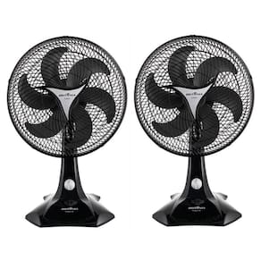 Kit 2 Ventiladores De Mesa Britânia Protect30 Six 6 Pás 127V