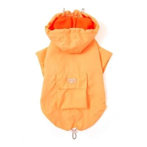 Capa De Chuva Pet Zampe - Laranja Neon - Xpp