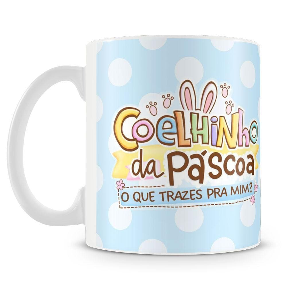 Caneca Estampada Páscoa (Mod.13)