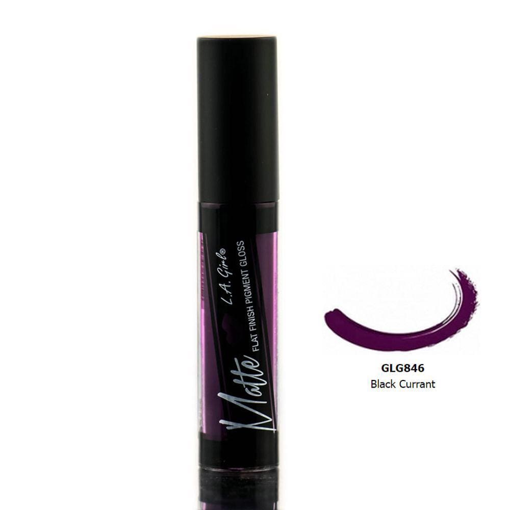Pigmento fosco brilhante LA Girl Black Currant GLG846