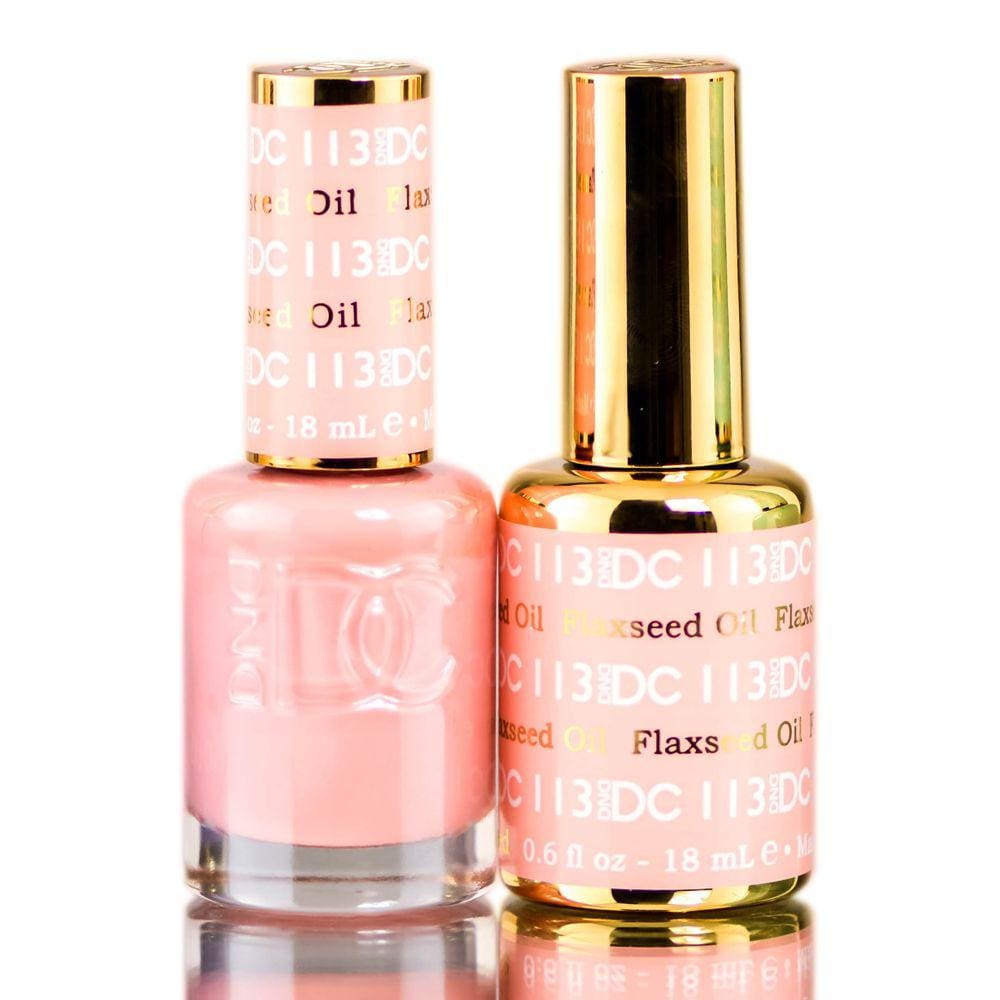 Gel Polish Duo DND DC + Óleo de linhaça 113