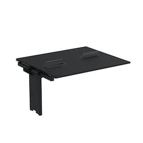 Complemento de mesa Plataforma para Coworking para 2 Pessoas 160X120 Preto