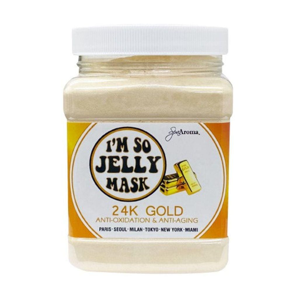 Máscara facial Sleekshop Spa Aroma I`m So Jelly com ouro 24K 30mL