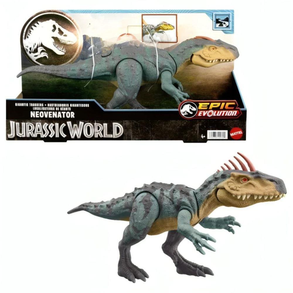 Dinossauro Neovenator Jurassic World Htk78 Mattel