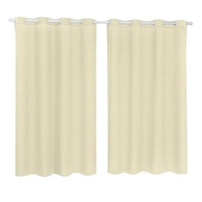 Cortina Tecido Oxford Sala Quarto 2,80 X 2,50 - Creme