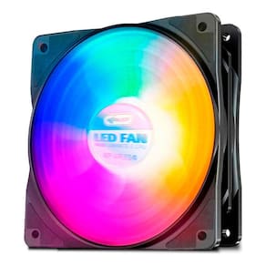 Fan Refrigerador Cpu Led Cores Baixo Ruido Eficiente