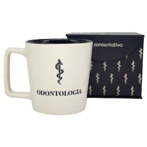 Caneca Profissões Odontologia 10025501 400Ml Zonacriativa