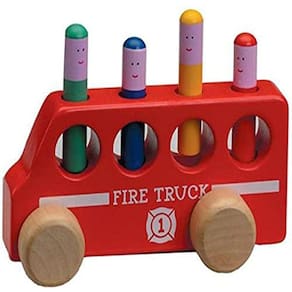 Caminhão de bombeiros dobrável Toy The Toy Company para crianças com mais de 12 metros