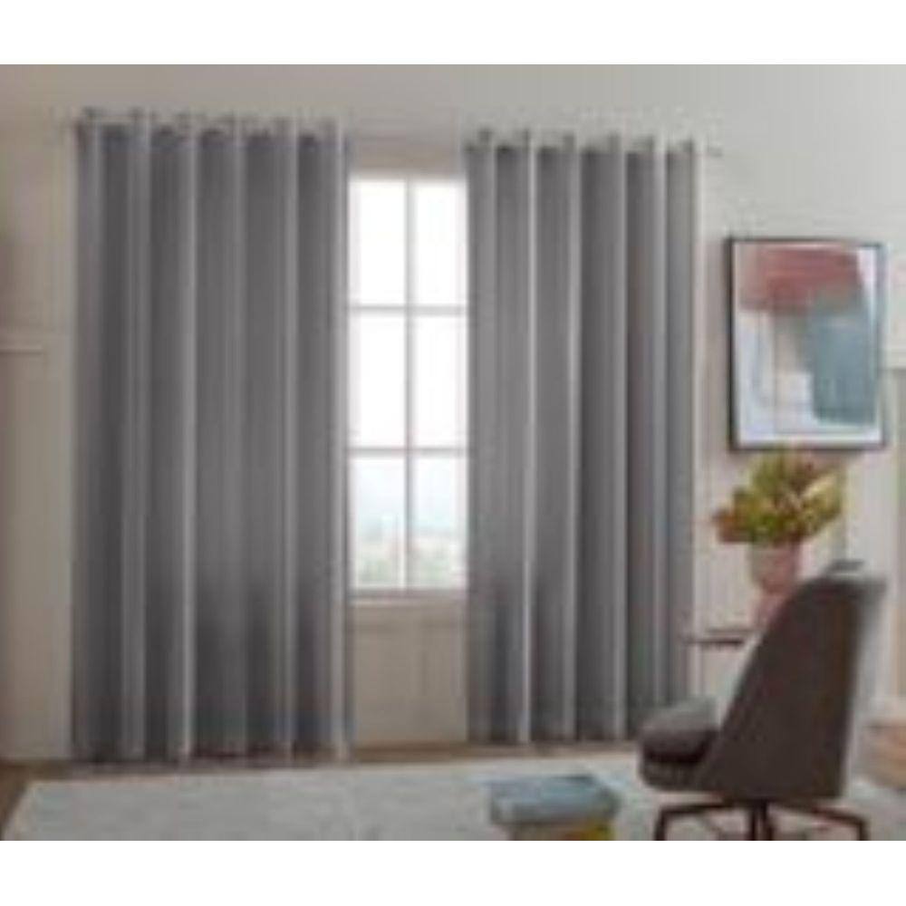Cortina Chiffon Serenity grafite 2,50x3,84