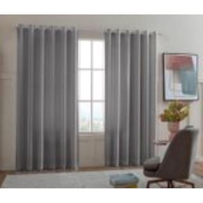 Cortina Chiffon Serenity grafite 2,50x3,84
