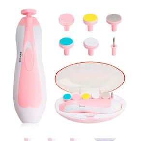 Cortador Infantil Elétrico De Unhas Estilo Cor Roxo 6 Refis