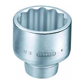 Soquete Estriado Curto 1.7/8" Encaixe de 1" - Gedore 018057