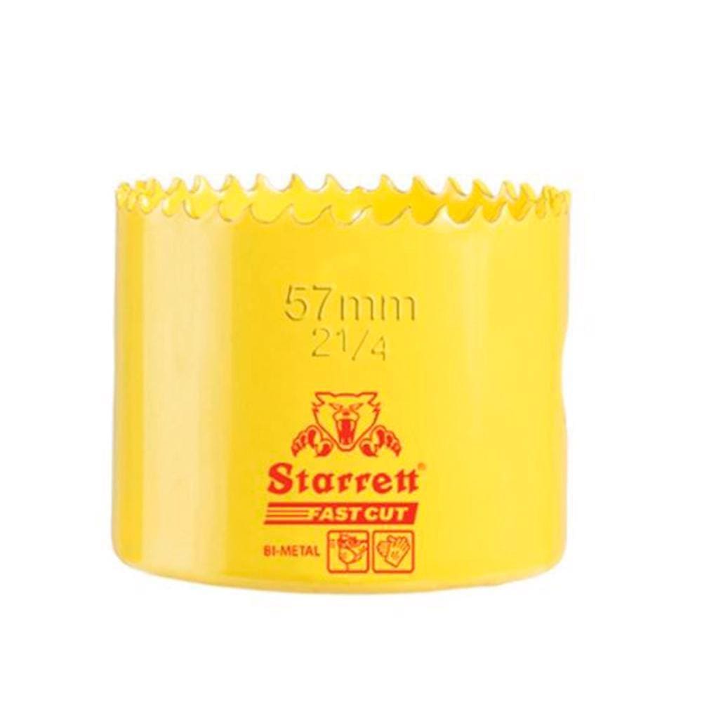 Serra Copo Bimetal Fast Cut 57 mm 2.1/4" - Starrett FCH0214-G