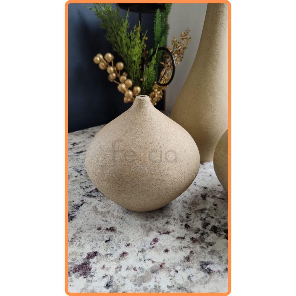 Enfeite Paraty Areia 17x17x16cm - Limoeiro