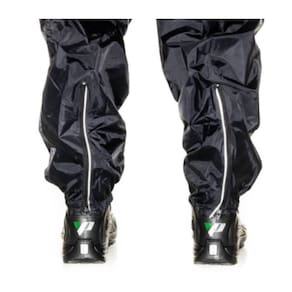 Conjunto Capa de Chuva Pantaneiro C/forro masculina P Preta